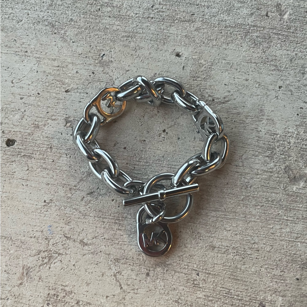 Michael Kors Silver Chainlink Bracelet